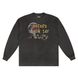 Kanye West Heard 'Em Say Long Sleeved Tee Style002