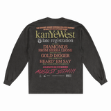 Kanye West Late Reg Polo Bear Long Sleeved Tee Style002