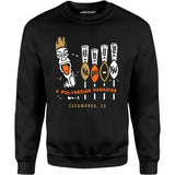 Kapu Kai - Cucamonga, CA - Vintage Tiki Bar - Unisex Sweatshirt