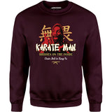 Karate Man - Chain Belt in Kung Fu - Unisex Sweatshirt