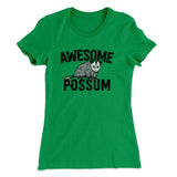 Awesome Possum Funny Women's T-Shirt