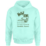 Kelly's Bowl - Honolulu, HI - Vintage Bowling Alley - Unisex Hoodie