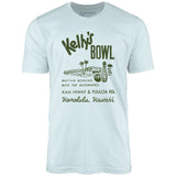 Kelly's Bowl - Honolulu, HI - Vintage Bowling Alley - Unisex T-Shirt