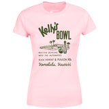 Kelly's Bowl - Honolulu, HI - Vintage Bowling Alley - Women's T-Shirt