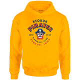 Keokuk Pirates - Iowa - Vintage Defunct Baseball Teams - Unisex Hoodie