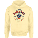 Keokuk Pirates - Iowa - Vintage Defunct Baseball Teams - Unisex Hoodie