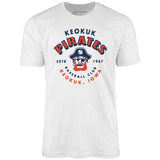 Keokuk Pirates - Iowa - Vintage Defunct Baseball Teams - Unisex T-Shirt