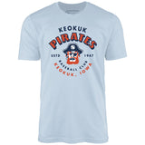 Keokuk Pirates - Iowa - Vintage Defunct Baseball Teams - Unisex T-Shirt