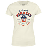 Keokuk Pirates - Iowa - Vintage Defunct Baseball Teams - Women's T-Shirt
