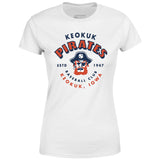 Keokuk Pirates - Iowa - Vintage Defunct Baseball Teams - Women's T-Shirt