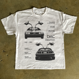 DMC HEAVYWEIGHT WHITE TSHIRT