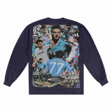 Khvicha Kvaratskhelia Napoli Long Sleeved Tee Style004