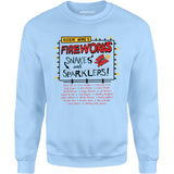 Kickin' Wing's Fireworks - Unisex Sweatshirt
