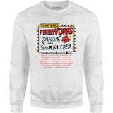 Kickin' Wing's Fireworks - Unisex Sweatshirt
