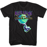 Killer Klowns Earth And Hand In Neon T-Shirt