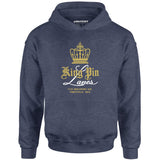 King Pin Lanes - Forestville, OH - Vintage Bowling Alley - Unisex Hoodie