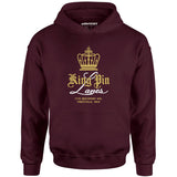 King Pin Lanes - Forestville, OH - Vintage Bowling Alley - Unisex Hoodie