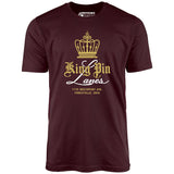 King Pin Lanes - Forestville, OH - Vintage Bowling Alley - Unisex T-Shirt