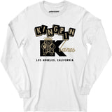 Kingpin Lanes - Los Angeles, CA - Vintage Bowling Alley - Long Sleeve T-Shirt