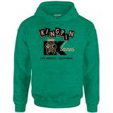 Kingpin Lanes - Los Angeles, CA - Vintage Bowling Alley - Unisex Hoodie