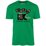 Kingpin Lanes - Los Angeles, CA - Vintage Bowling Alley - Unisex T-Shirt