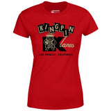 Kingpin Lanes - Los Angeles, CA - Vintage Bowling Alley - Women's T-Shirt