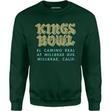 Kings Bowl - Millbrae, CA - Vintage Bowling Alley - Unisex Sweatshirt
