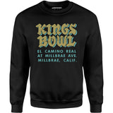Kings Bowl - Millbrae, CA - Vintage Bowling Alley - Unisex Sweatshirt
