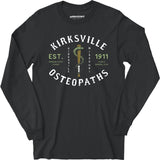 Kirksville Osteopaths - Missouri - Vintage Defunct Baseball Teams - Long Sleeve T-Shirt