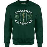 Kirksville Osteopaths - Missouri - Vintage Defunct Baseball Teams - Unisex Sweatshirt