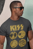 KISS Band Sketch T-Shirt