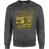 Kona Lanes v3 - Costa Mesa, CA - Vintage Bowling Alley - Unisex Sweatshirt