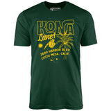 Kona Lanes v3 - Costa Mesa, CA - Vintage Bowling Alley - Unisex T-Shirt