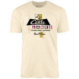 L & L Castle Lanes - San Francisco, CA - Vintage Bowling Alley - Unisex T-Shirt