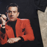 'WISEGUY' DE NIRO HEAVYWEIGHT BLACK T-SHIRT