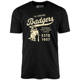 La Crosse Badgers - Wisconsin - Vintage Defunct Baseball Teams - Unisex T-Shirt