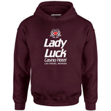 Lady Luck Casino & Hotel - Vintage Las Vegas - Unisex Hoodie