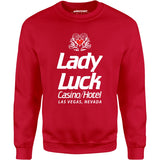 Lady Luck Casino & Hotel - Vintage Las Vegas - Unisex Sweatshirt