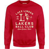 Lake Linden Lakers - Michigan - Vintage Defunct Baseball Teams - Unisex Sweatshirt