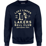Lake Linden Lakers - Michigan - Vintage Defunct Baseball Teams - Unisex Sweatshirt