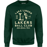 Lake Linden Lakers - Michigan - Vintage Defunct Baseball Teams - Unisex Sweatshirt