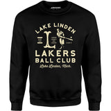 Lake Linden Lakers - Michigan - Vintage Defunct Baseball Teams - Unisex Sweatshirt