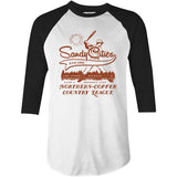 Lake Linden Sandy Cities - Michigan - Vintage Defunct Baseball Teams - 3/4 Sleeve Raglan T-Shirt