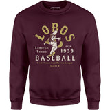 Lamesa Lobos - Texas - Vintage Defunct Baseball Teams - Unisex Sweatshirt