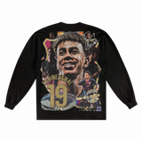Lamine Yamal BarÃ§a Long Sleeved Tee Style003
