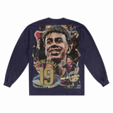 Lamine Yamal BarÃ§a Long Sleeved Tee Style004