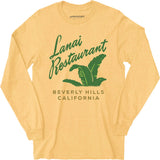 Lanai - Beverly Hills, CA - Vintage Restaurant - Long Sleeve T-Shirt