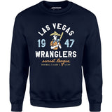 Las Vegas Wranglers - Nevada - Vintage Defunct Baseball Teams - Unisex Sweatshirt