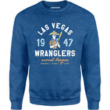 Las Vegas Wranglers - Nevada - Vintage Defunct Baseball Teams - Unisex Sweatshirt