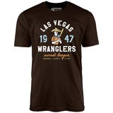 Las Vegas Wranglers - Nevada - Vintage Defunct Baseball Teams - Unisex T-Shirt
